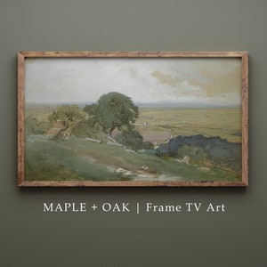 Samsung Frame TV Art | Vintage Olive Tree Landscape Painting | DIGITAL DOWNLOAD | 176