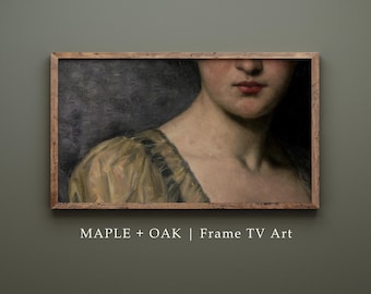 Samsung Frame TV Art / Ritratto di donna vintage / DOWNLOAD DIGITALE / 887