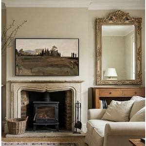 Samsung Frame TV Art | Vintage Italian Landscape Painting | DIGITAL DOWNLOAD | 87 image 7