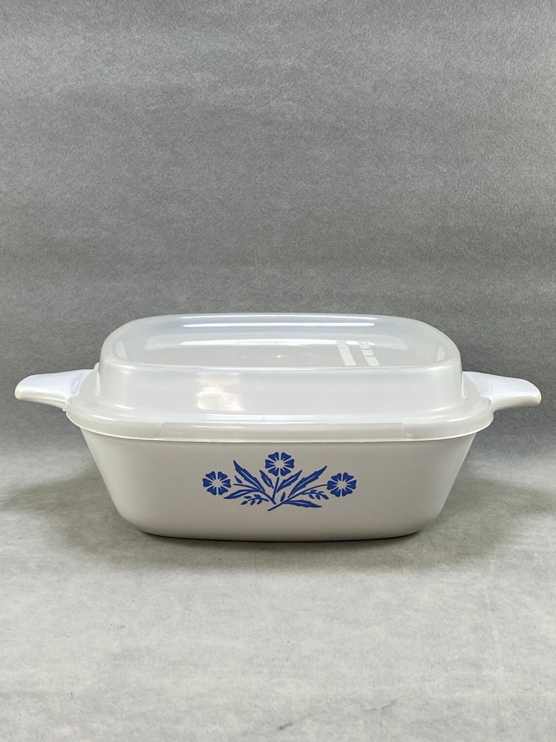Vintage Corning Ware Cornflower Blue P41B Small Casserole Etsy