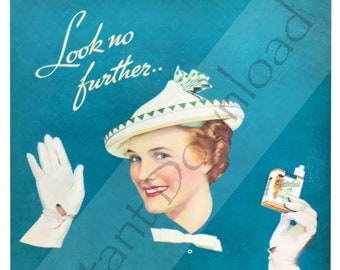 Cigarette Ad from 1937 digital download