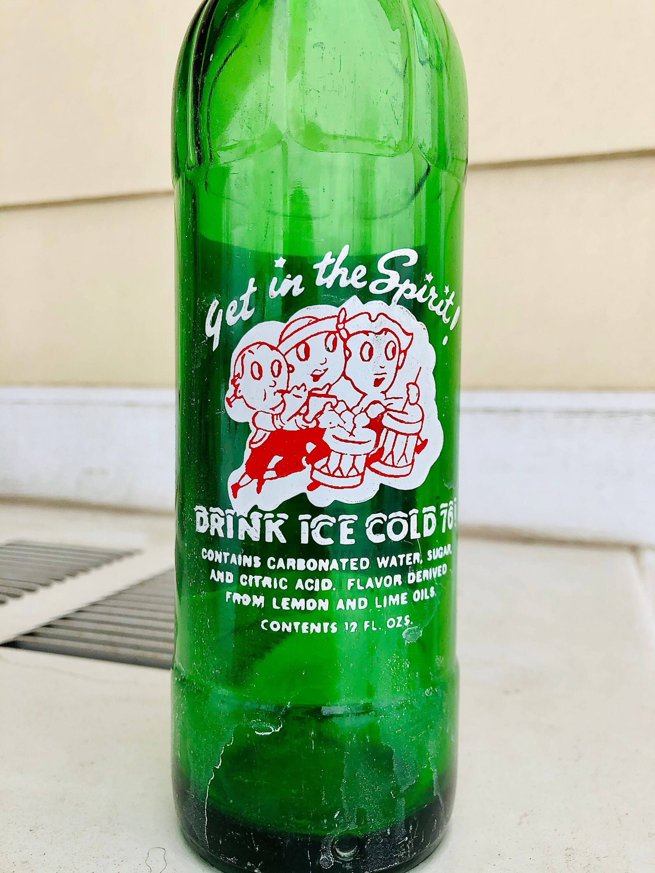 Vintage 76 Glass Bottle Drink Ice Cold 76Get In The Spirit Etsy