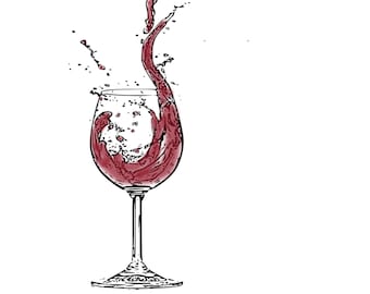 Pouring Wine Original Graphic PNG,  SVG & JPEG Digital Download License Free!