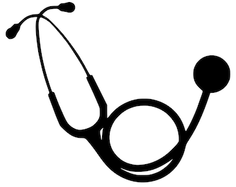 Stethoscope Original Graphic SVG & JPEG Digital Download License Free