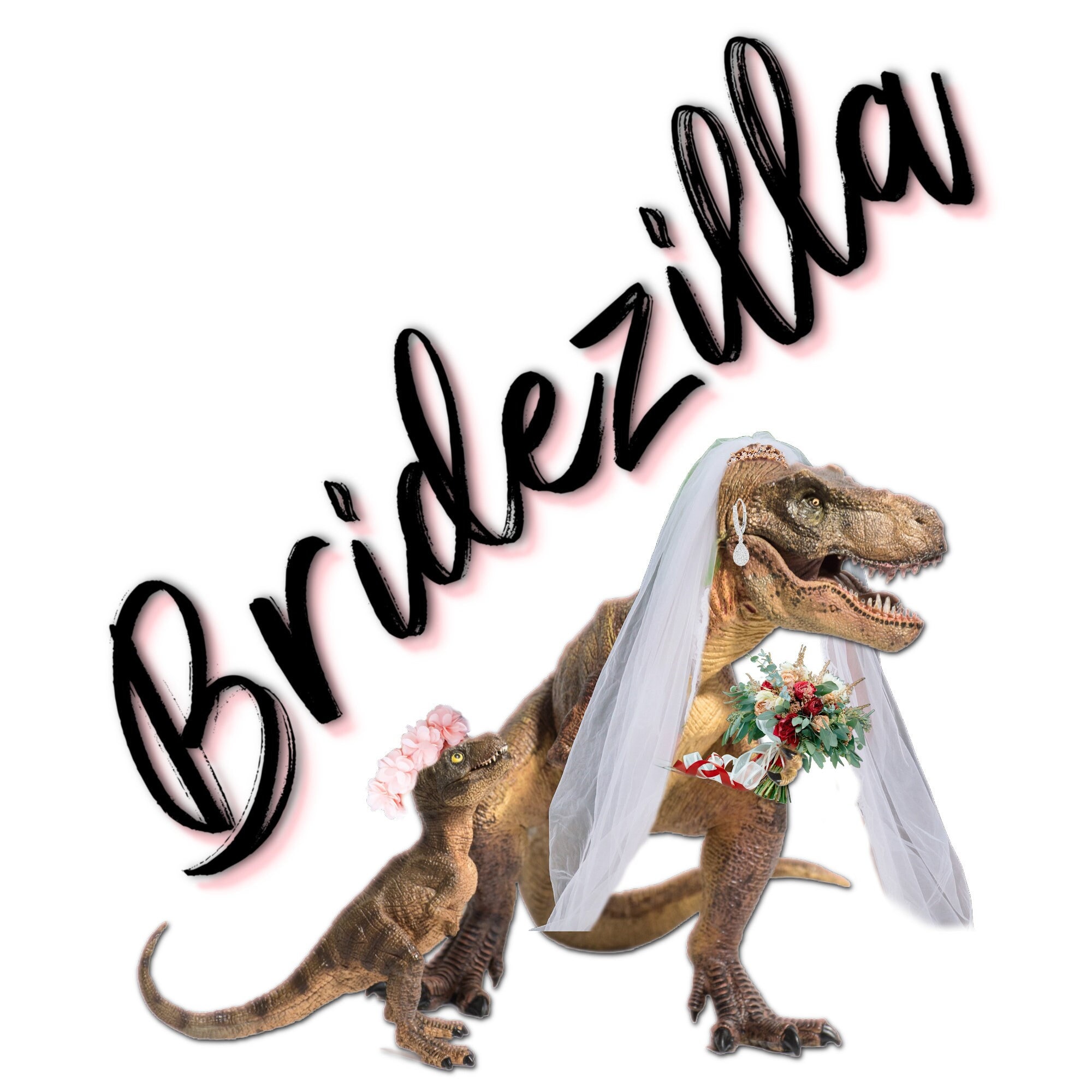 Bridezilla Digital Graphic JPG and PNG Included. This would make a great tee!