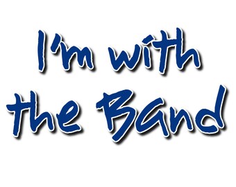 I'm WithThe Band PNG, JPEG, and SVG Original Graphic License Free