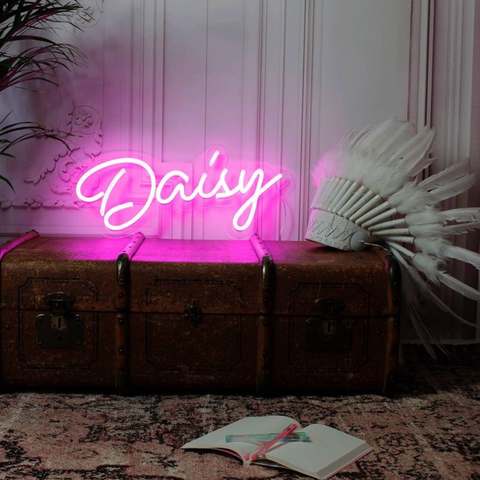 Custom Name Neon Sign Led Light Kid Room Decorations Best Etsy