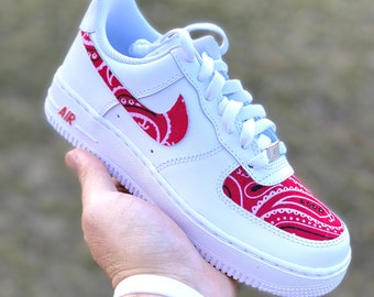 air forces with red bandana