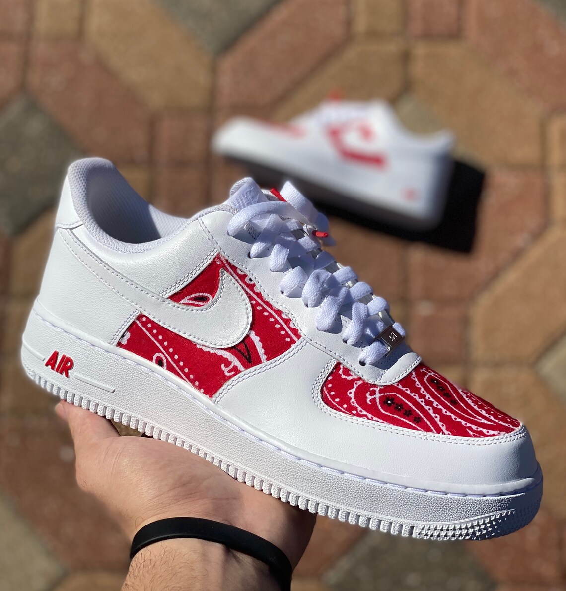 Custom Bandana Air Force 1 Bandana AF1 Custom Shoes | Etsy