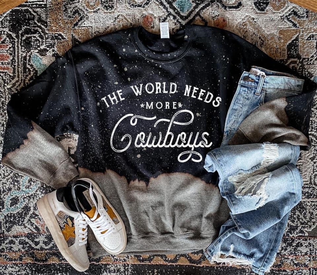 The World Needs More Cowboys Sweatshirt main image 1
