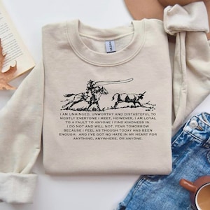 Sudadera Poema del Vaquero