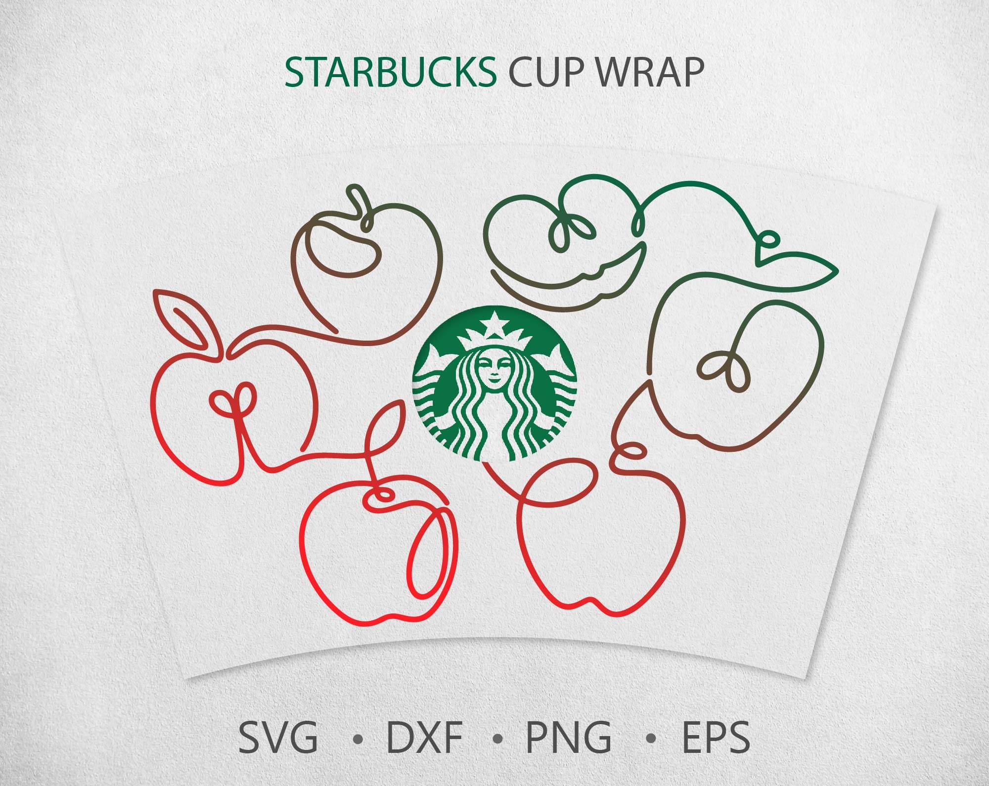 Download Teacher svg / Starbucks cup svg / Apple single line ...