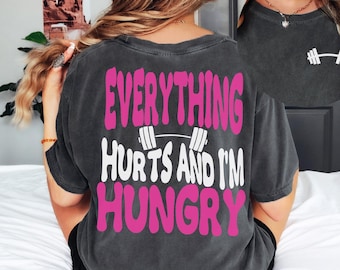 Camiseta de entrenamiento sarcástica: Camiseta de gimnasio extragrande, humor fitness