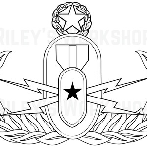 EOD Master Tech Crab Vinyl Decal - US Military Explosive Ordnance ...