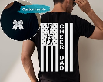 Camiseta personalizada para papá animador: Regalo para el Día del Padre, Espíritu de equipo