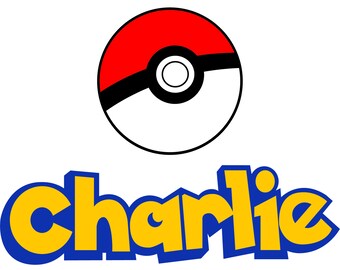 Pokemon Logo Svg Etsy