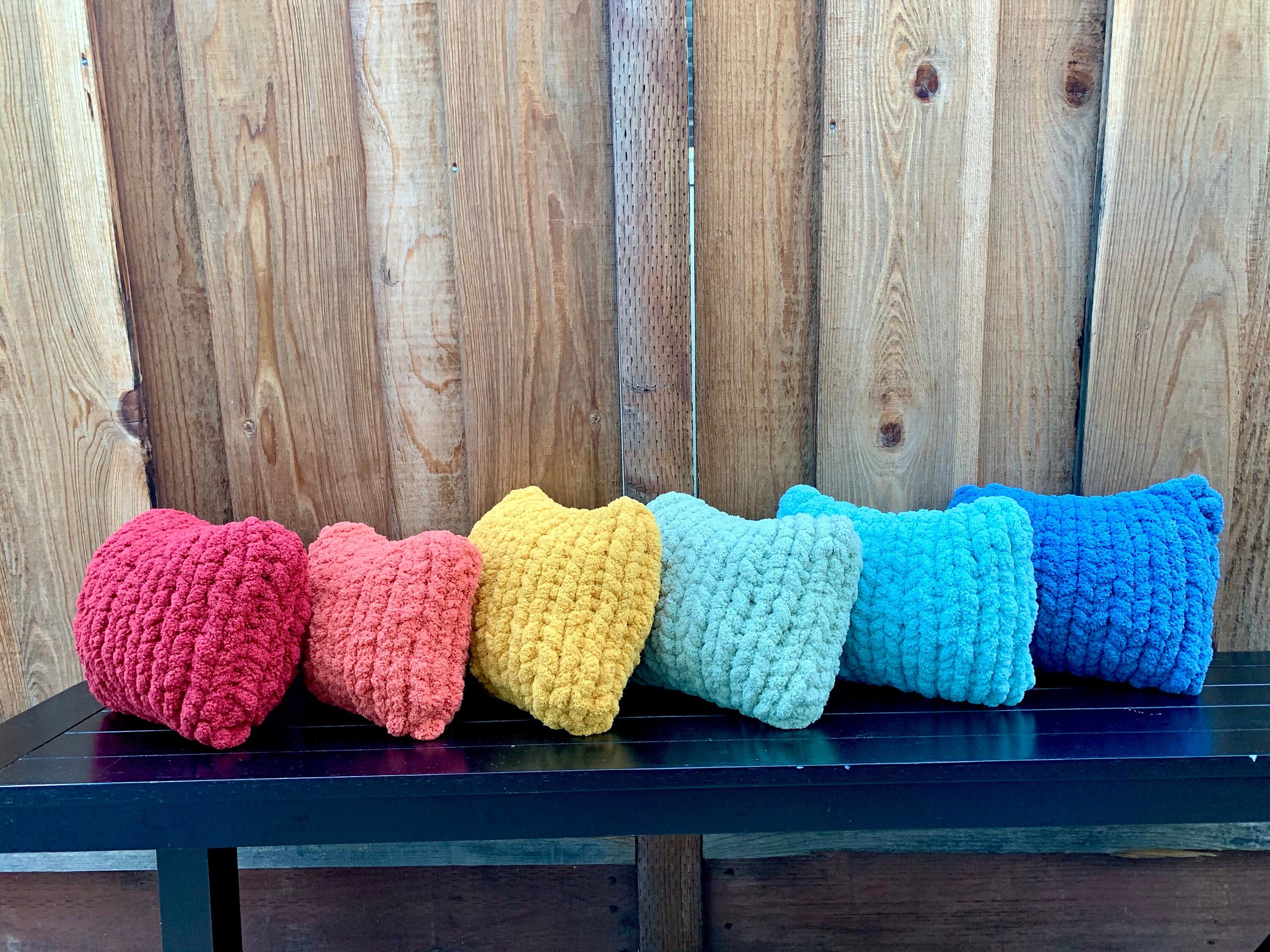 Mini colored pillow Etsy