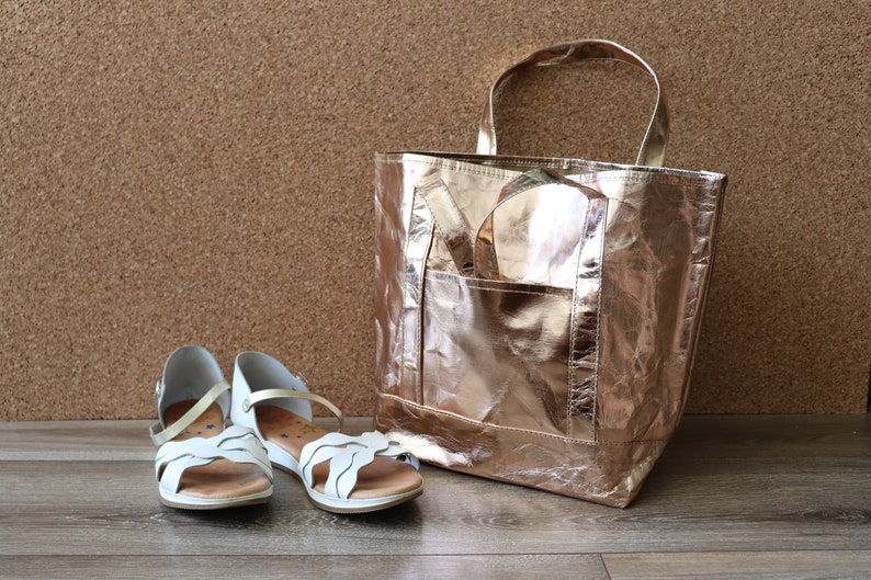 ECO Shopper bag from Washable Paper Vegan Leather
