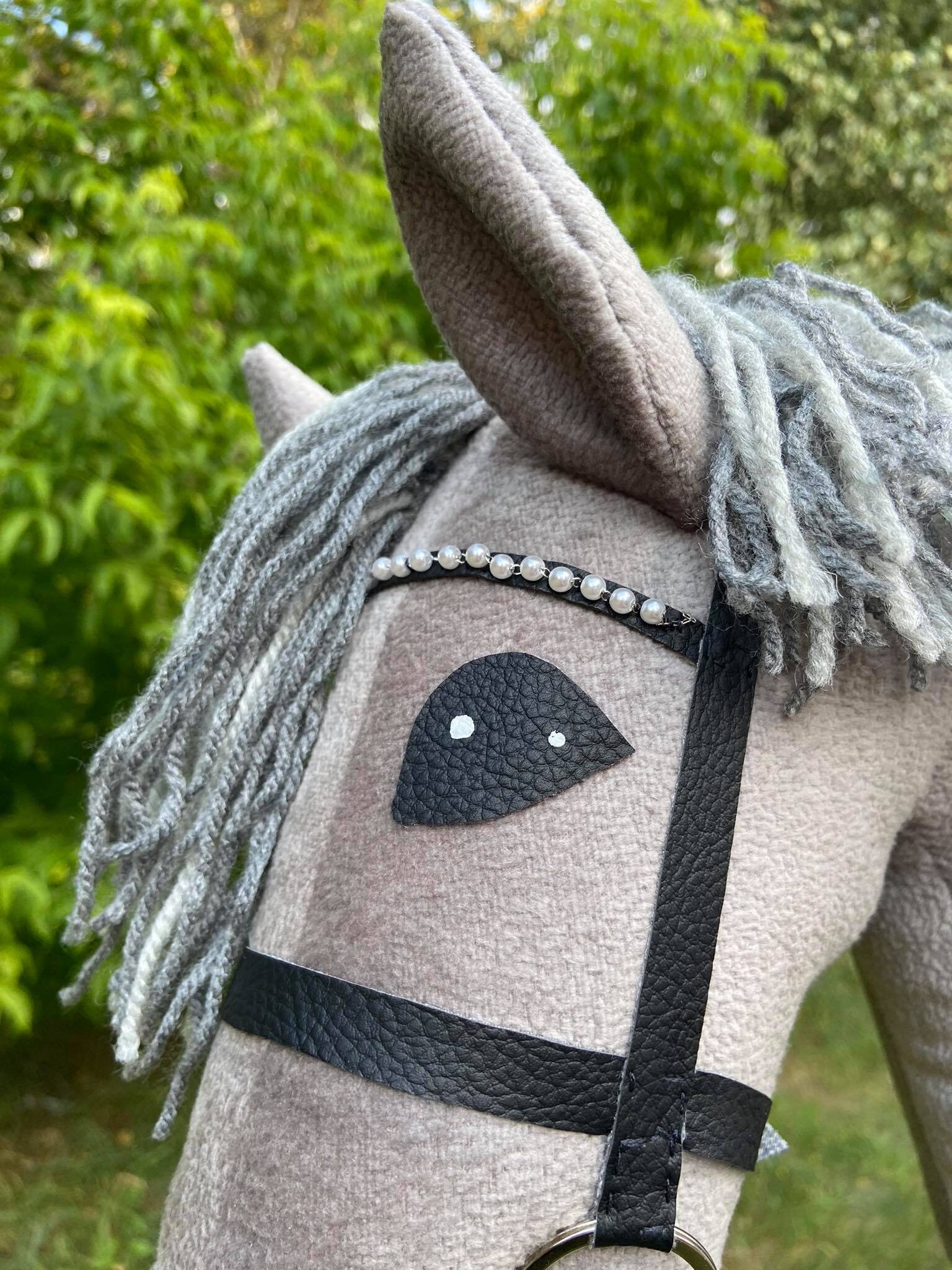 Hobby Horse for Sale With Bridle and Stick Etsy