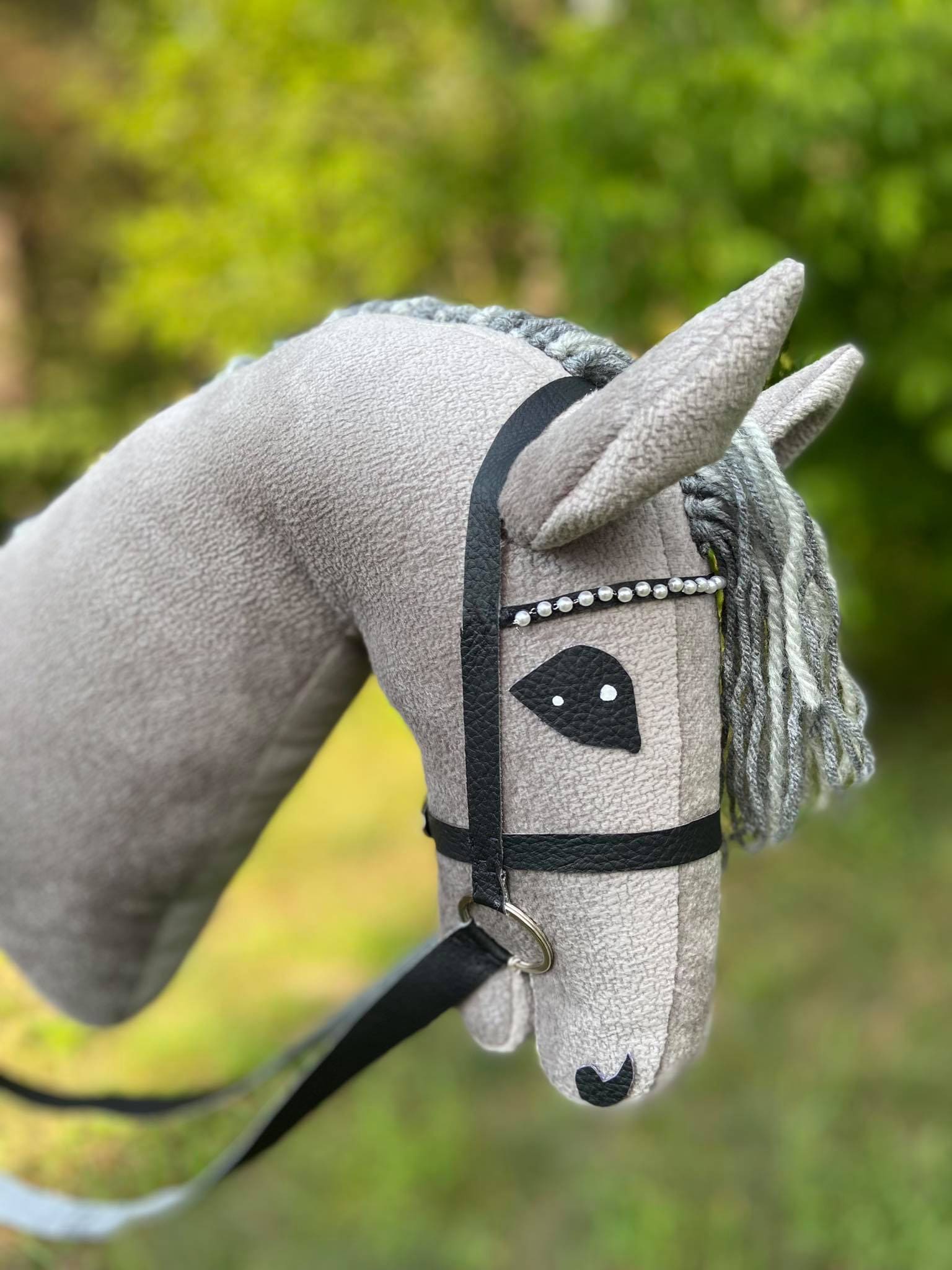 Hobby Horse for Sale With Bridle and Stick Etsy