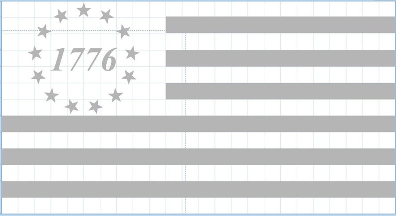 1776 Flag Svg Etsy