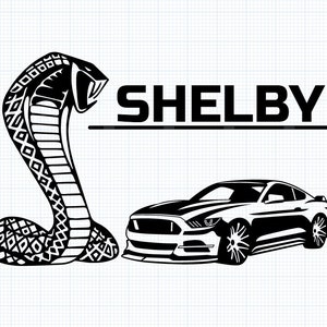 Shelby GT 500 svg
