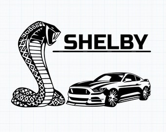 Shelby GT 500 svg