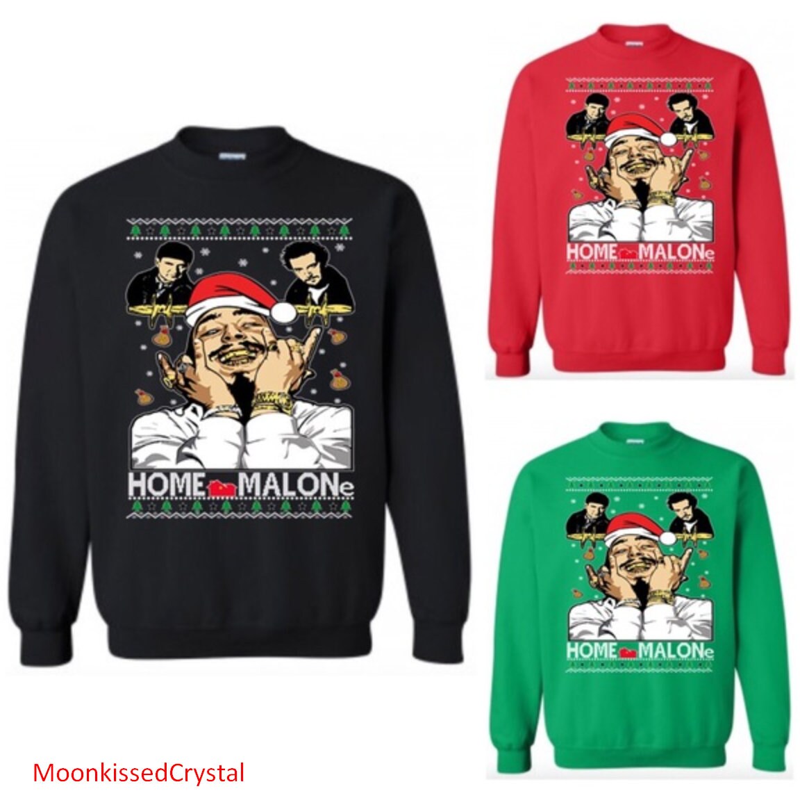 Post Malone Christmas Sweater - Etsy