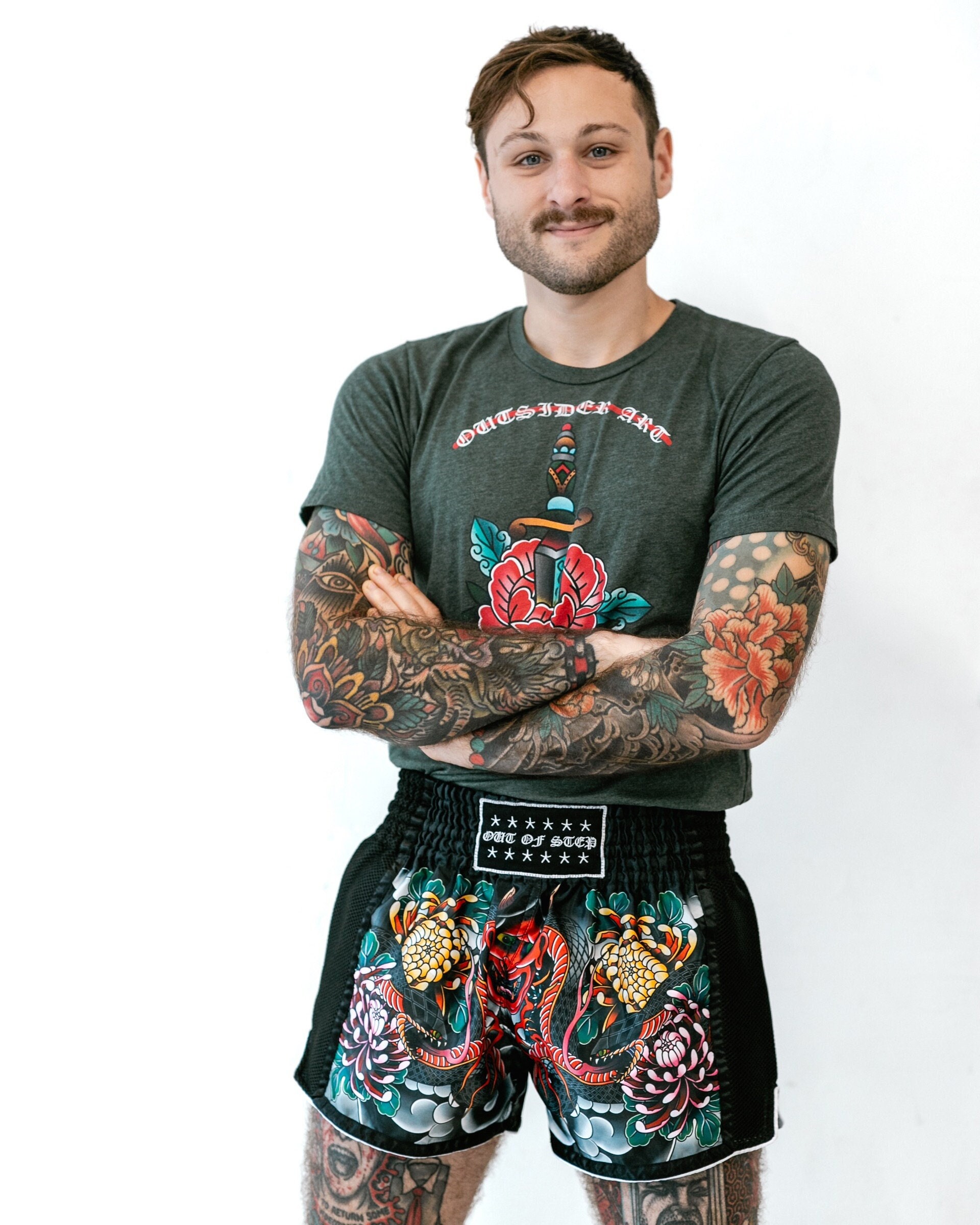 Irezumi Japanese Tattoo Muay Thai Boxing Shorts - Etsy Canada