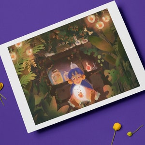 Witch fine Art Print