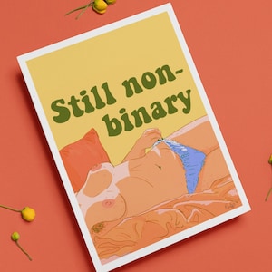 Still nonbinary Fine Art Print