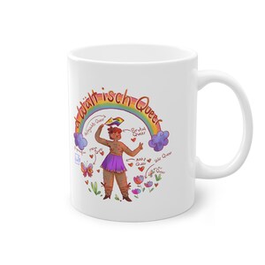 Queerkaff &quot;D Wält isch Queer&quot; Mug