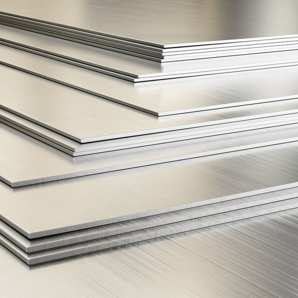 Pewter Sheet Stock 18 Gauge Sheet Metal, Metalworking, Pewter Blanks, Pewter Squares, Mill Finish, Handstamping Supplies, Metal Strip
