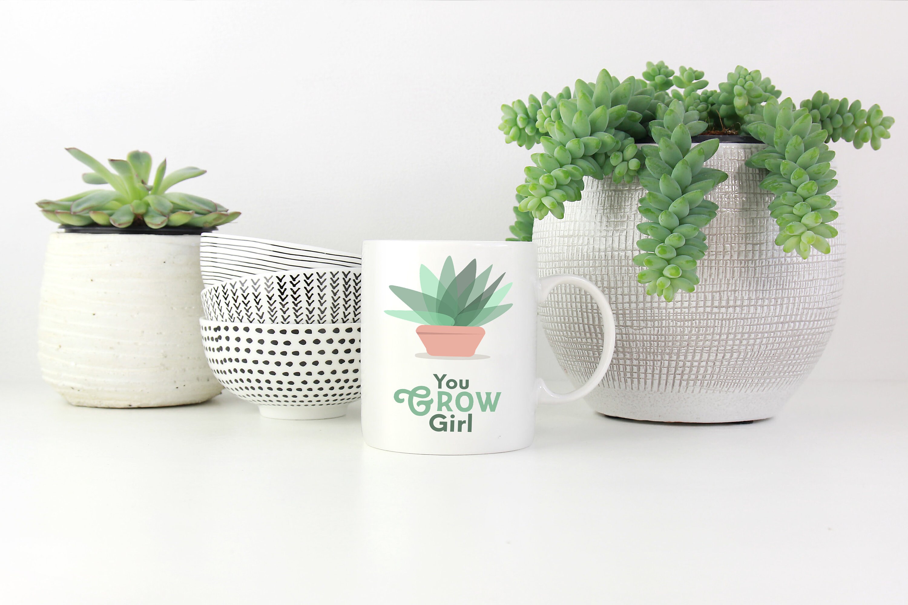 You Grow Girl Mug Plant Mug Plant Lover Mug Crazy Plant Etsy