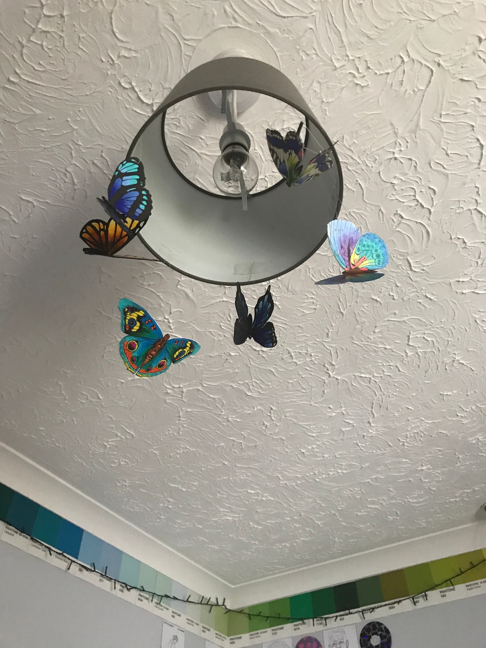 Hanging butterfly indie aesthetic room decor Etsy