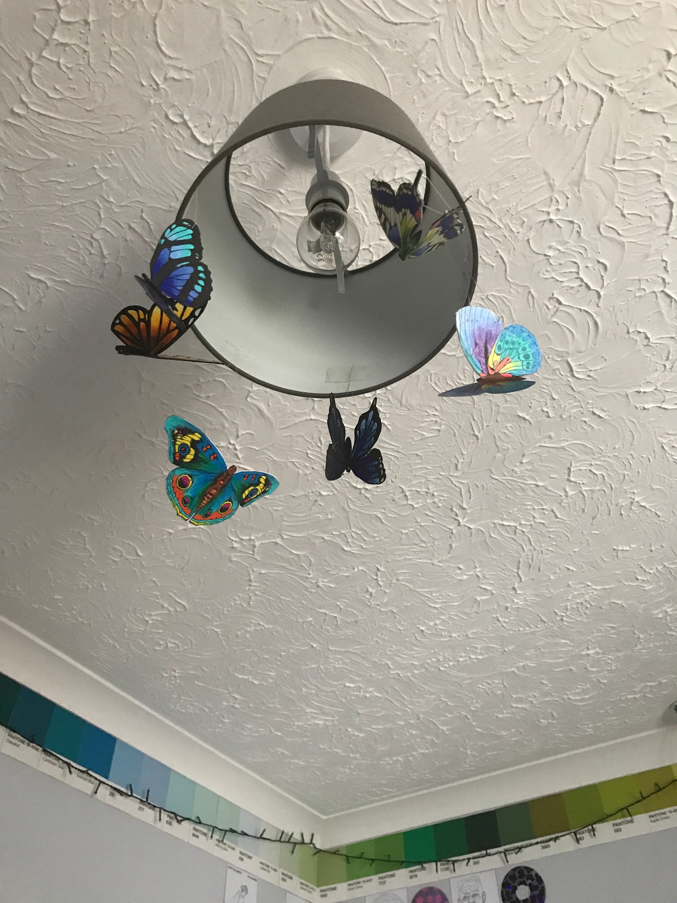 Hanging butterfly indie aesthetic room decor Etsy