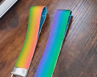 Rainbow lanyard