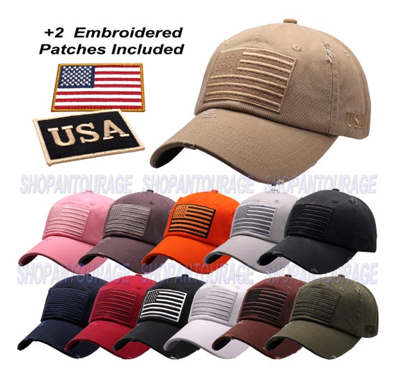 Cappello Tattico Bandiera Usa Berretto Da Baseball Mimetico Con Bandiera Americana Retro A Rete Regolabile C 989634