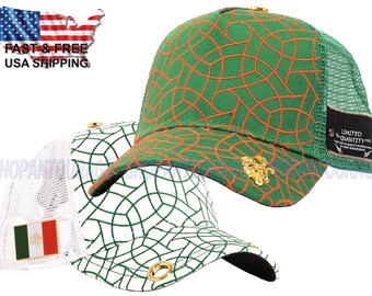 Red Monkey FC Mexico 22 RM1395 Soccer Club World Cup Limited Edition Unisex Trucker Hat Cap | 2 Colors