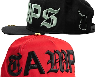 Red Monkey Tamps Loud & Proud Black RM1415 New Limited Edition Unisex Flat Visor Hat | 2 Colors