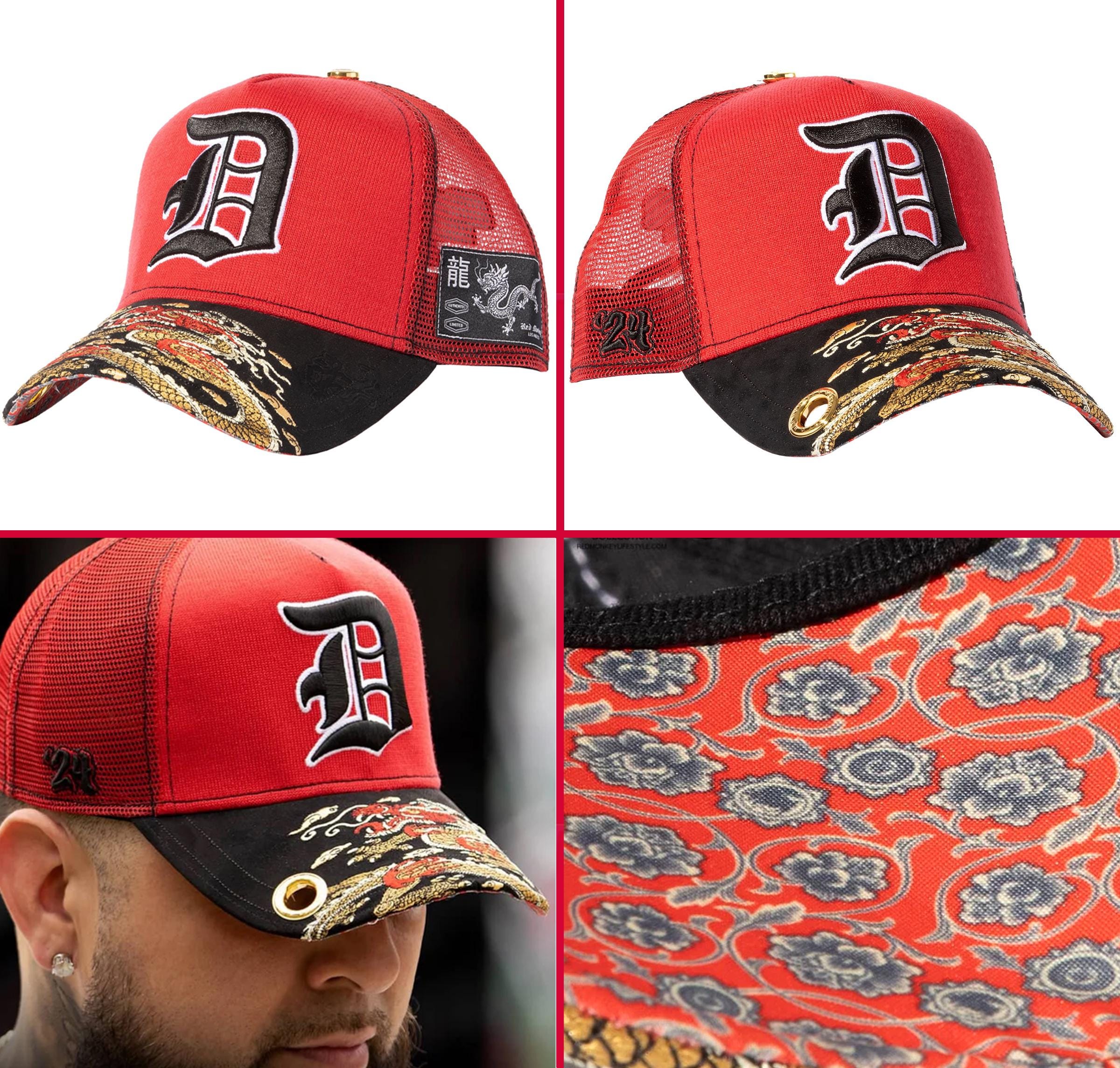 Red Monkey Hat Bundle #3 of 6 Limited Edition Unisex Trucker  display picture 3