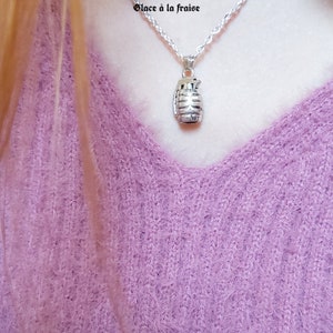 Collier de grenade, Cadeau pour lui, Pendentif grenade, grenade