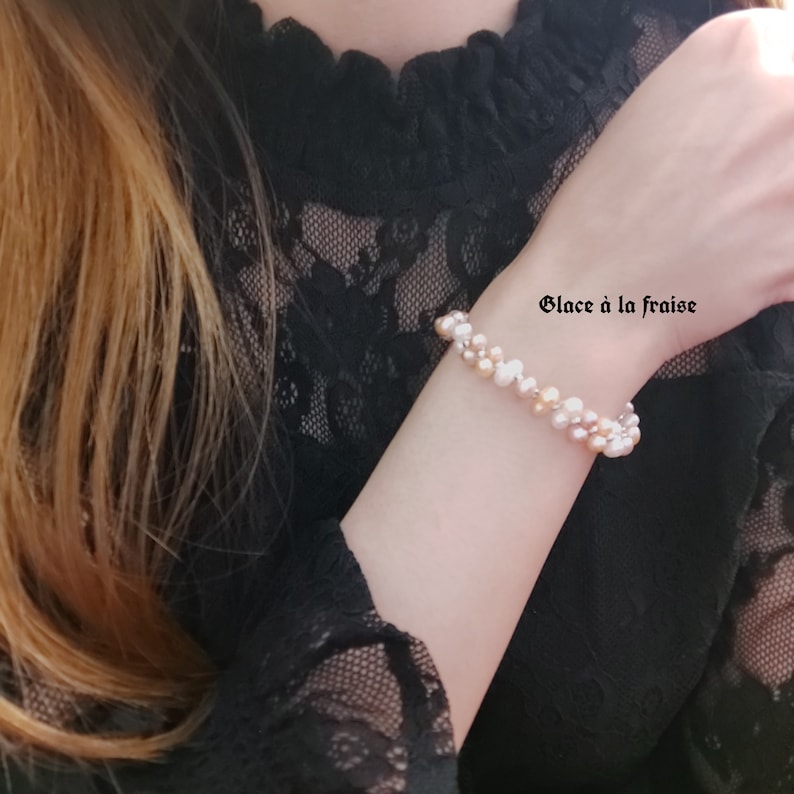 Pearl Beads mothers day Freshwater Pearl Pearl Bracelet gift for mom mother/'s day gift elegant