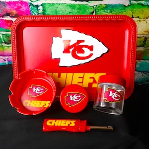 Kansas City Chiefs Tray Set