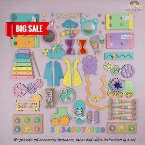 Busy board Parts, Busy board accessories, Busy board pieces, Busy board DIY, busy board kit, Busy board zubehr
