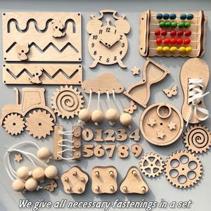 Busy board parts DIY, Toddler Busy board accessories, Busy board pieces, Busy board DIY, busy board bundle