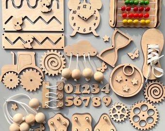Busy board parts DIY, Toddler Busy board accessories, Busy board pieces, Busy board DIY, busy board bundle