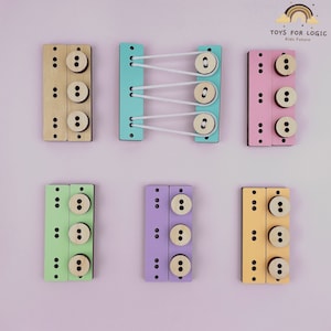 Busy board details, Wooden Buttons, Busy Board Parts, Busy board DIY, Busy board accessories Busy board pieces, components