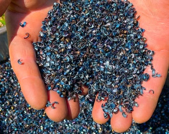 Indigo Blue Metal - Orgone Metal Shavings - Orgonite