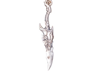 Kamish's Wrath Short Dagger Necklace Pendant